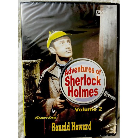 NEW Factory Sealed The Adventures of Sherlock Holmes Vol. 2 (DVD 2004) B/W - Picture 1 of 3